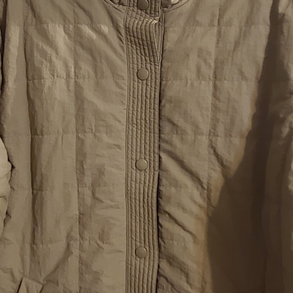 Maurices Womens Quilted Green Olive Jacket Plus Size 1X - Picture 7 of 9